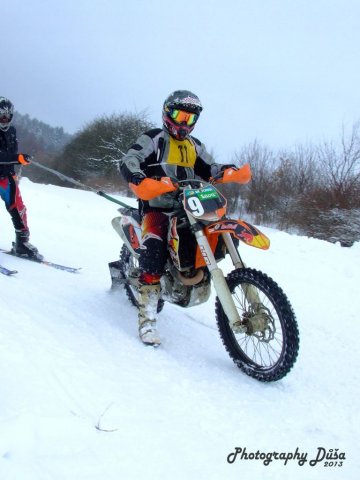 Motoskijöring Dolní Hořice 24.2.2013  