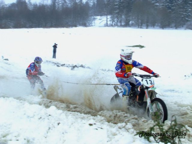 Motoskijöring Dolní Hořice 24.2.2013  