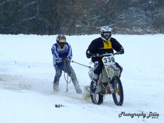 Motoskijöring Dolní Hořice 24.2.2013  