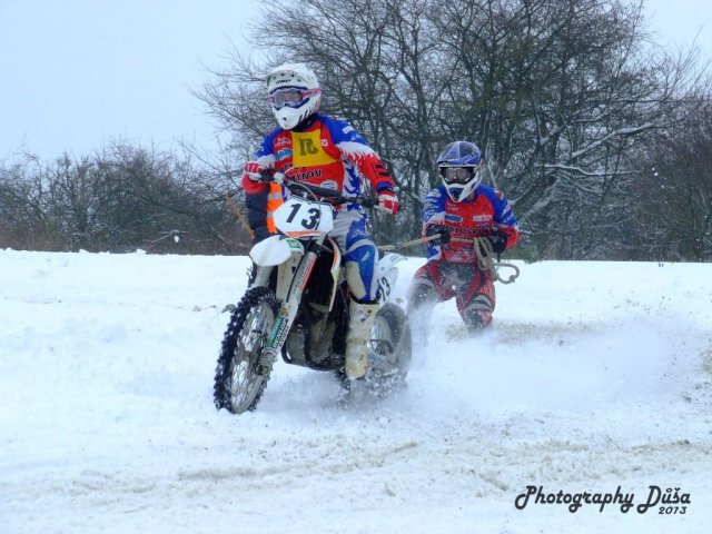 Motoskijöring Dolní Hořice 24.2.2013  