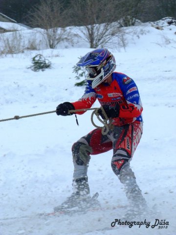 Motoskijöring Dolní Hořice 24.2.2013  