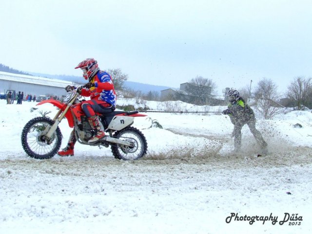 Motoskijöring Dolní Hořice 24.2.2013  