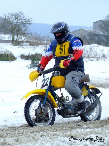 Motoskijöring Dolní Hořice 24.2.2013  