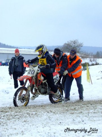 Motoskijöring Dolní Hořice 24.2.2013  