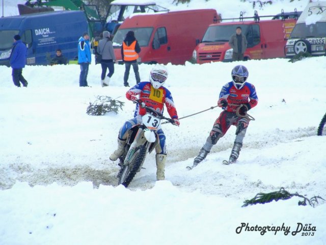 Motoskijöring Dolní Hořice 24.2.2013  