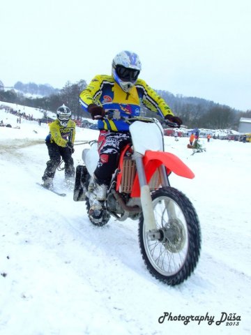 Motoskijöring Dolní Hořice 24.2.2013  