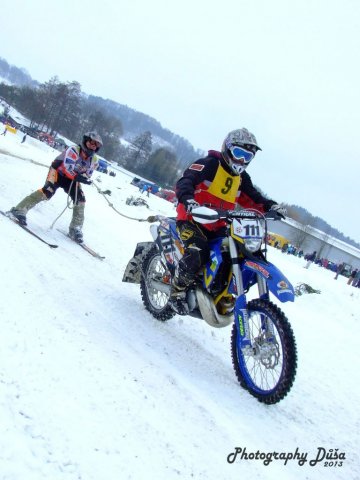 Motoskijöring Dolní Hořice 24.2.2013  