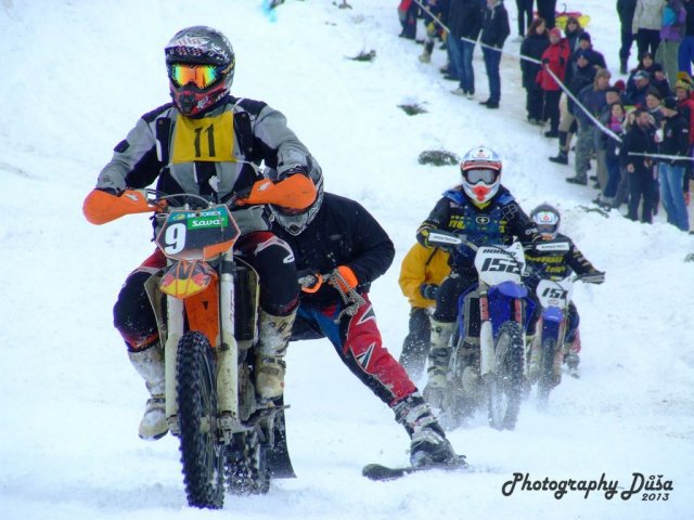 Motoskijöring Dolní Hořice 24.2.2013  