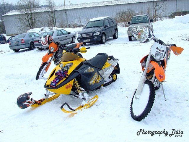 Motoskijöring Dolní Hořice 24.2.2013  