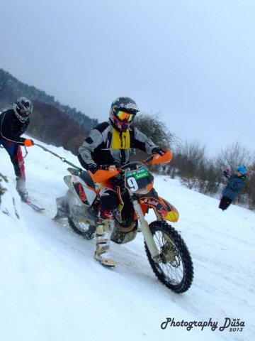 Motoskijöring Dolní Hořice 24.2.2013  