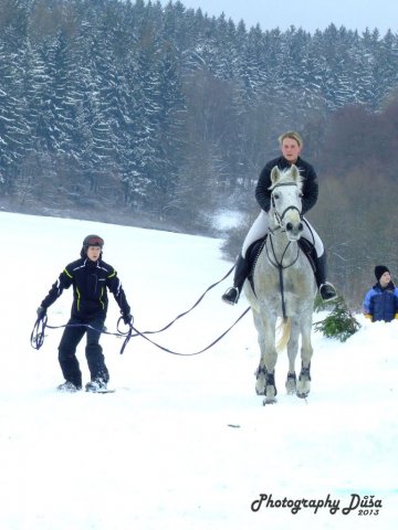 Motoskijöring Dolní Hořice 24.2.2013  