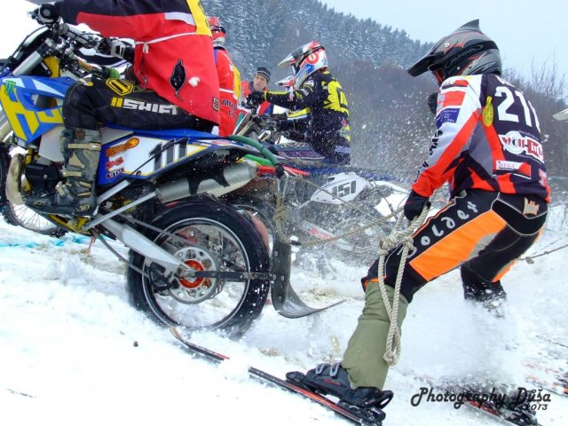 Motoskijöring Dolní Hořice 24.2.2013  