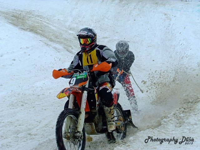 Motoskijöring Dolní Hořice 24.2.2013  