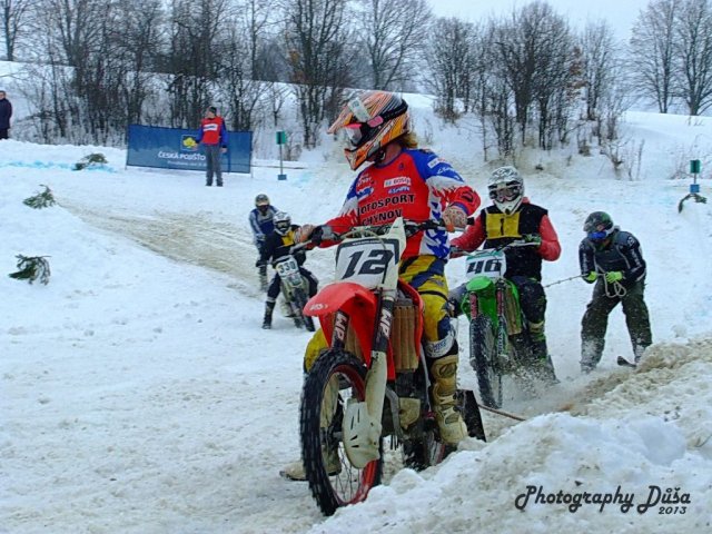 Motoskijöring Dolní Hořice 24.2.2013  
