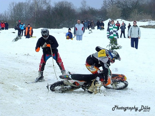 Motoskijöring Dolní Hořice 24.2.2013  
