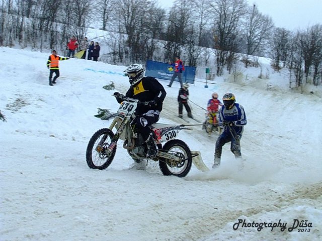 Motoskijöring Dolní Hořice 24.2.2013  