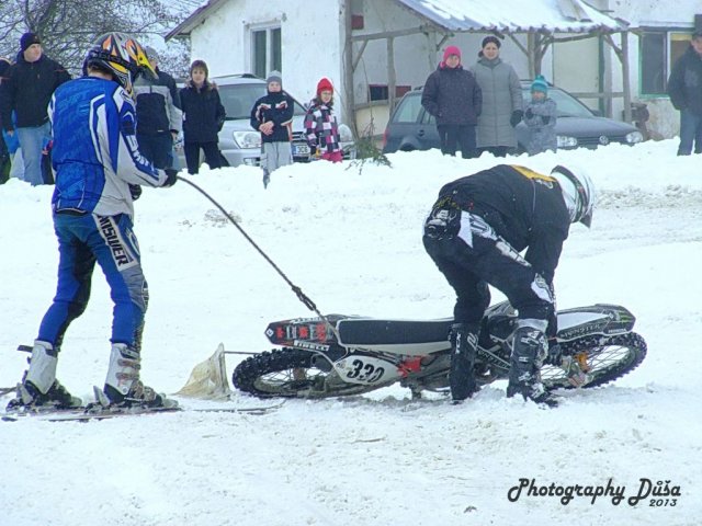 Motoskijöring Dolní Hořice 24.2.2013  