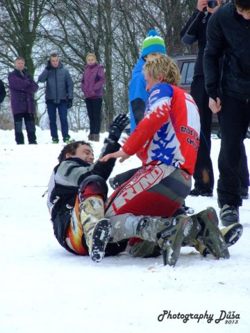 Motoskijöring Dolní Hořice 24.2.2013  