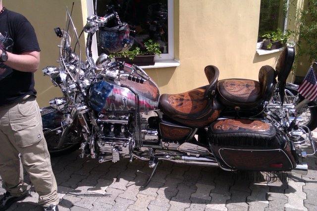 Žehnání motorkám ve Strmilově, 12.5.2013